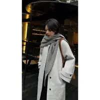 苏安家｜“立领大衣”羊毛羊驼绒混纺 特别有气场的双面尼大衣外套