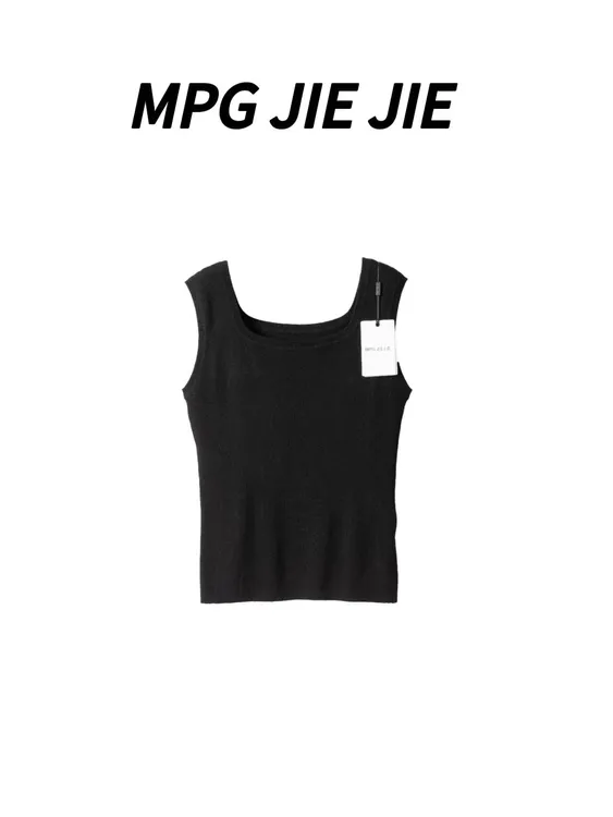 MPG JIEJIE【小蛮腰】25早秋绵羊毛女人味背心