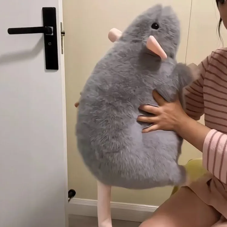 2025新款花枝鼠毛绒玩具公仔仿真老鼠玩偶可爱精致高颜值礼物mmm