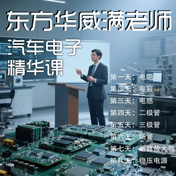 东方华威满老师的汽车电子精华版T001