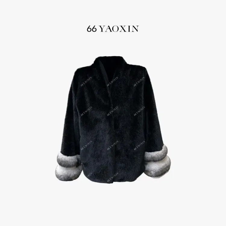 66YAOXIN | 龙猫雪镜 |  短款外套抽刀工艺宝j美级别光泽感