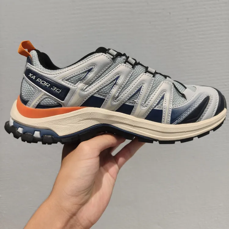 云雾蓝低帮抽绳户外功能鞋男女同款休闲防滑耐磨