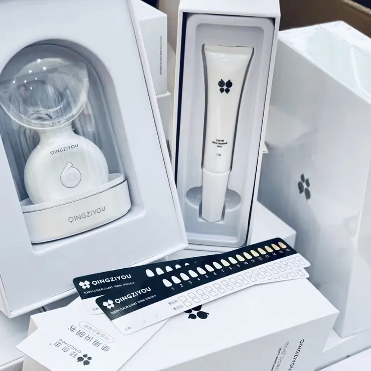 【新款】美白牙仪美牙凝胶无线美白牙齿蓝光仪洁牙仪口腔护理套装
