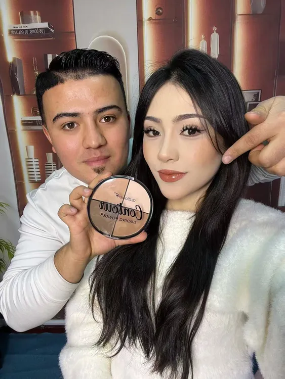 【爱吵架情侣专属7】淡妆修容提亮不脱妆不卡粉遮平价印修容工具