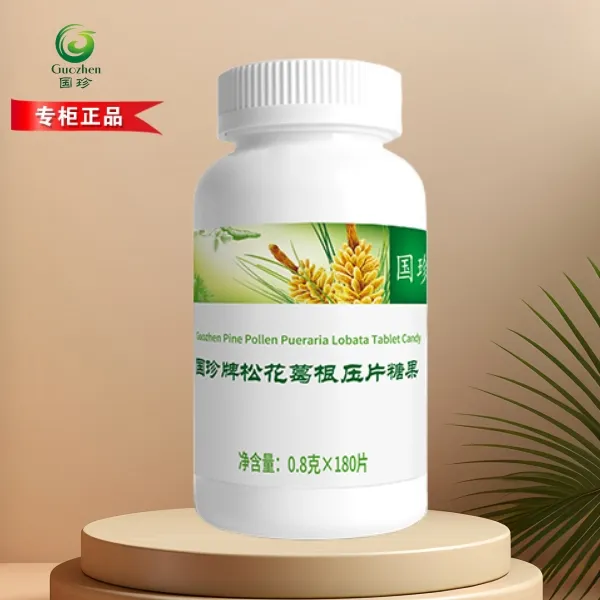 国珍松花葛根压片糖果（瓶装）0.8gx180片 新包装