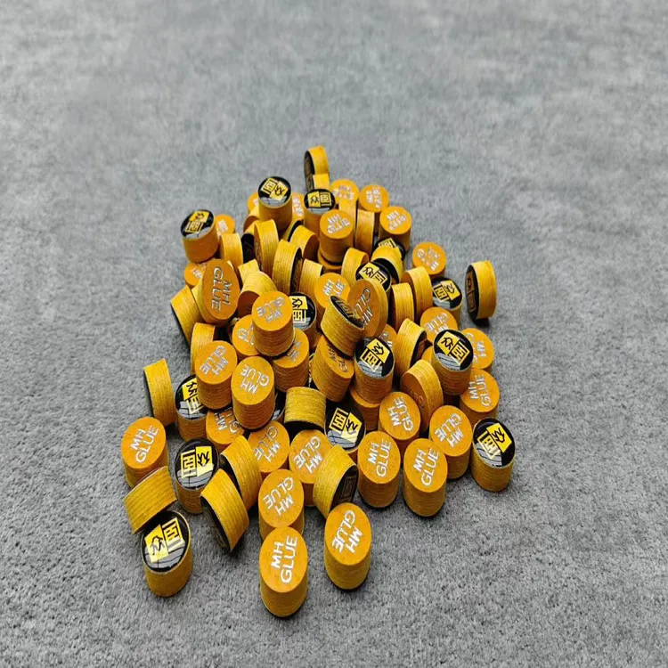 众臣品牌高端猪皮8层压制颗颗精选台球杆皮头