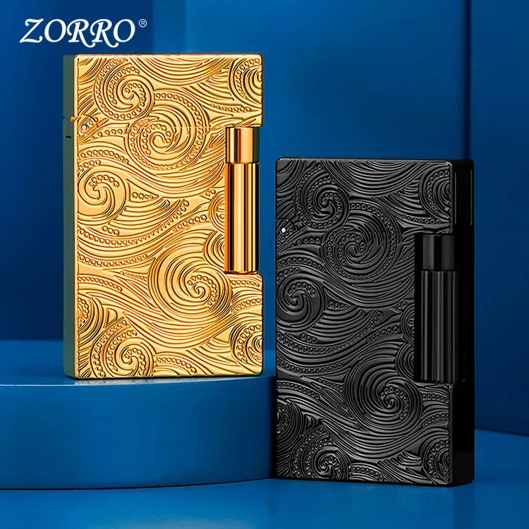 ZORRO佐罗ZL6朗声星空煤油打火机侧滑送男生节日礼高档时尚个性
