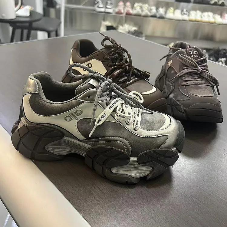 【棠棠欧货潮鞋】四季款透气ins老爹鞋个性厚底休闲运动鞋跑步鞋女