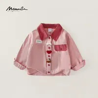MOMOCO秋季新款女童潮流可爱兔子牛仔外套77730138065