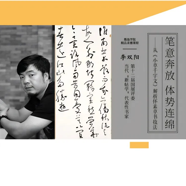 【李双阳】老师 解析怀素草书技法