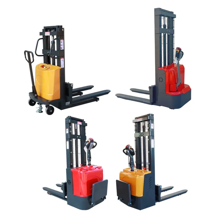 全自动堆高车2吨小型液压车1吨电动堆高机装卸升降站坐驾电动叉车