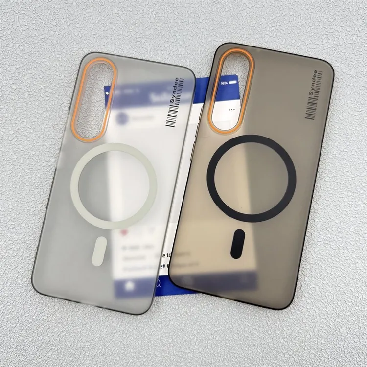 适用魅族21肤感高级磁吸超薄手机壳魅族21Pro防摔磨砂半透明硬壳