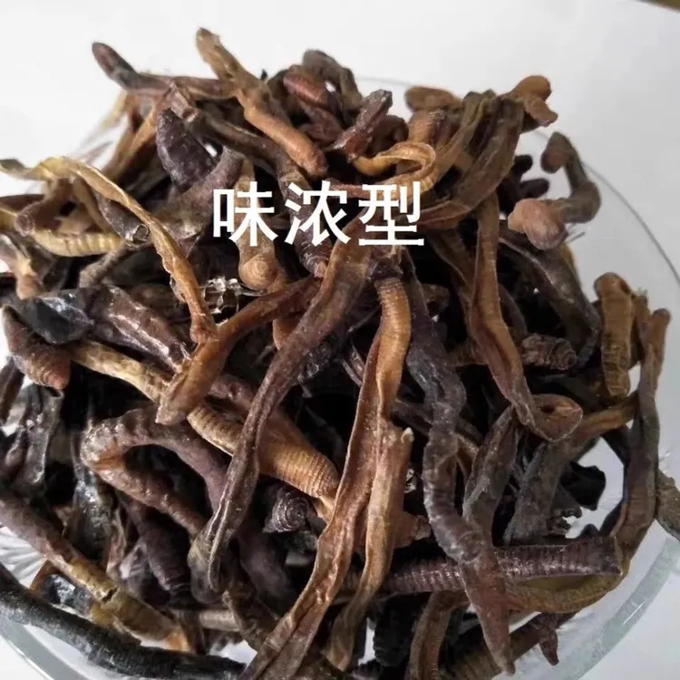 纯天然新货原条蚯蚓干整条广地龙干蚯蚓