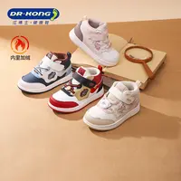 Dr.Kong/江博士25年冬季节日款魔术贴幼儿宝宝学步鞋加绒保暖