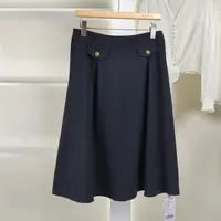 麦迪尚品【夕Y】50910144 春季简约休闲气质半身裙品牌女装