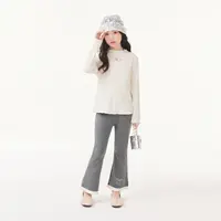 皇室童缘女童蝴蝶结打底衫儿童洋气长袖t恤17780235002