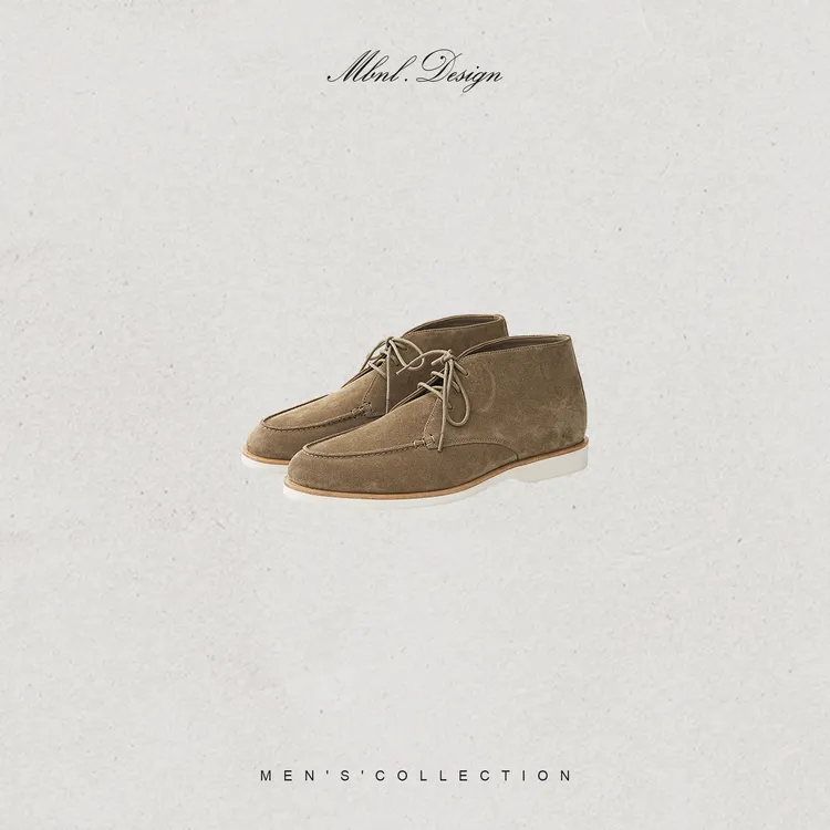 MBNL-F「McQueen」秦磊男装牛反绒足弓支撑休闲鞋LL-WXZ9041