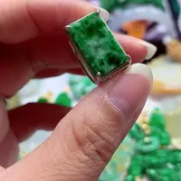 翡翠银S925镶嵌颈饰翡翠