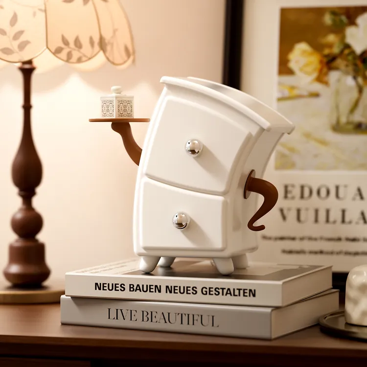 【居家好物】TZ可爱轻奢首饰创意收纳家用客厅简约桌面收纳盒