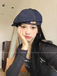 一帽三戴前进帽*百搭显脸小帽子
