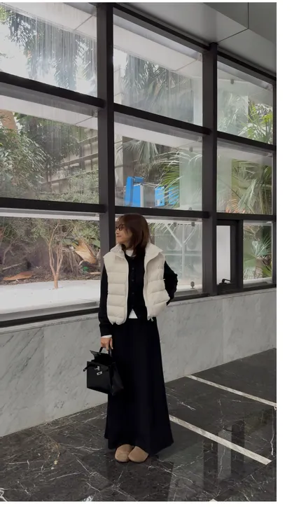 妮妮酱秋冬新款宽松型短款洋气修身显瘦款时尚羽绒马夹女