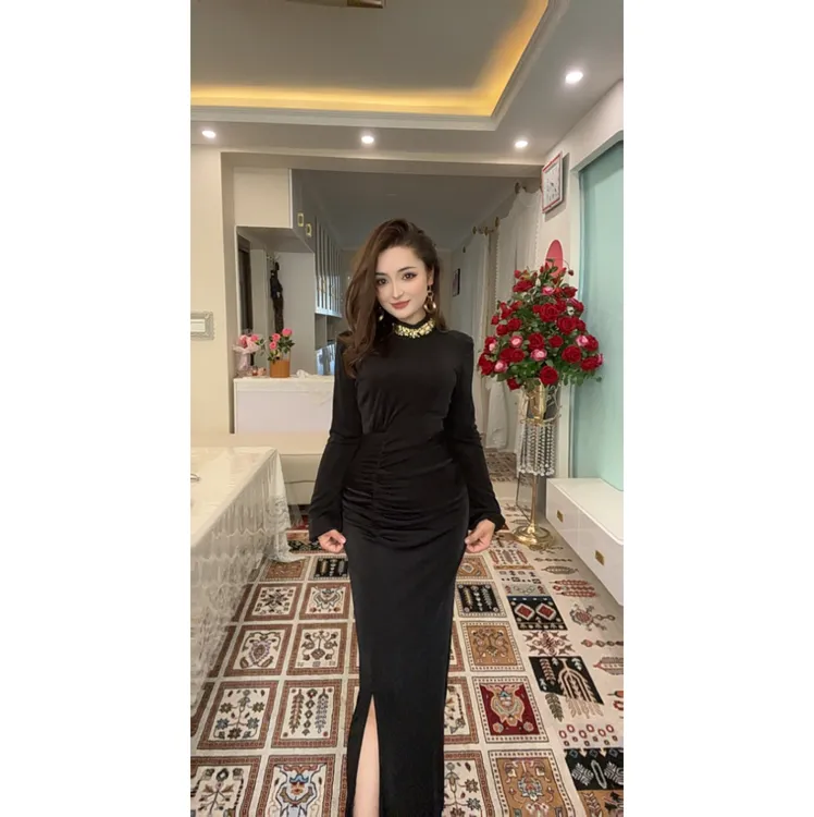 5921【包邮】新款时尚显瘦气质女装连衣裙