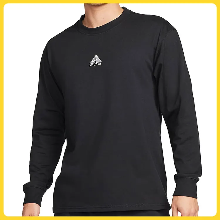 NIKE耐克男子AS M NRG ACG LS LBR TEE LUNGS无领长T恤DR7754-011