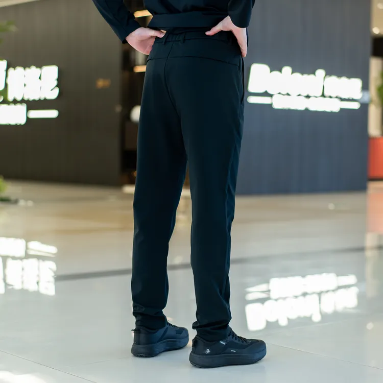 高端货秋冬季男士时尚商务休闲宽松百搭潮流修身弹力户外休闲裤男
