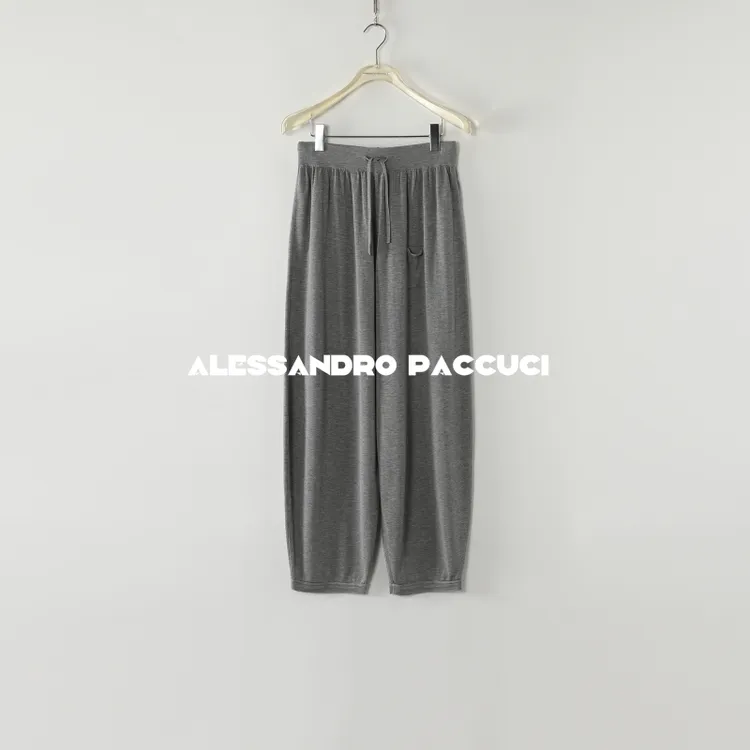 AP洛哥53099KC【黑标系列】日本进口三醋酯+莱赛尔灯笼九分休闲裤