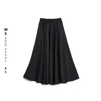 娜家·国风【云舒裾】大摆裙亚麻汉服05031