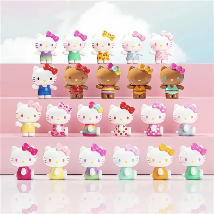 [代拆]【长链】Hello Kitty夏日彩虹糖盲盒萌粒手机链