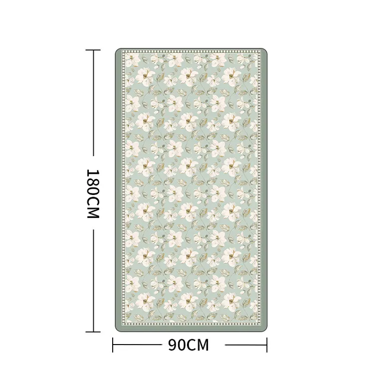 【5118】田园小清新春季新款硅藻泥地垫玄关防滑吸水垫家用脚垫