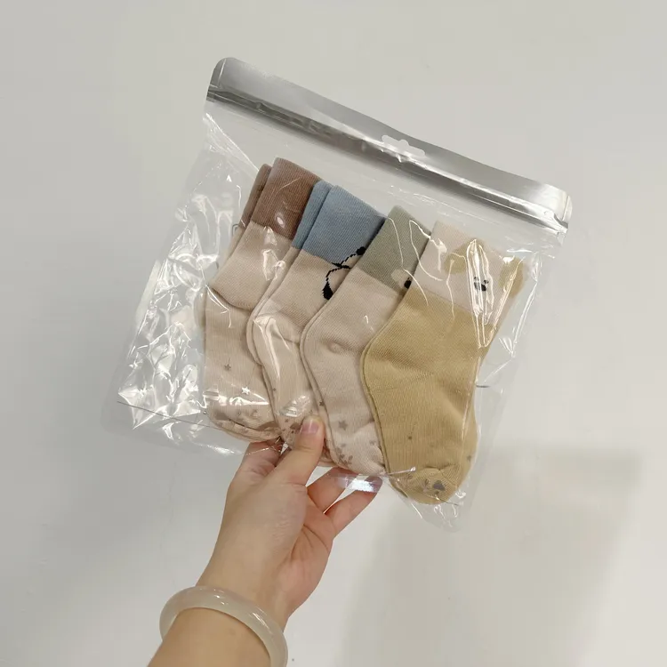 【青0-3岁】宝宝春秋冬中筒棉袜（宝宝月子袜）