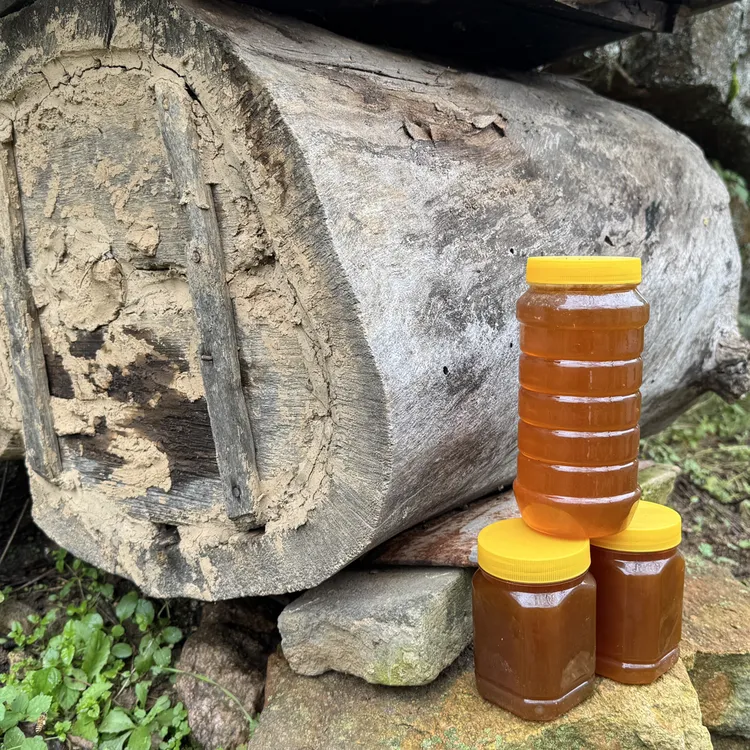 伏牛山深山纯正天然百花蜜农家自产成熟土蜂蜜