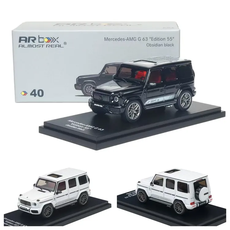 AR BOX 1:64 奔驰 AMG G63 55周年纪念 2022款 大G 合金车模