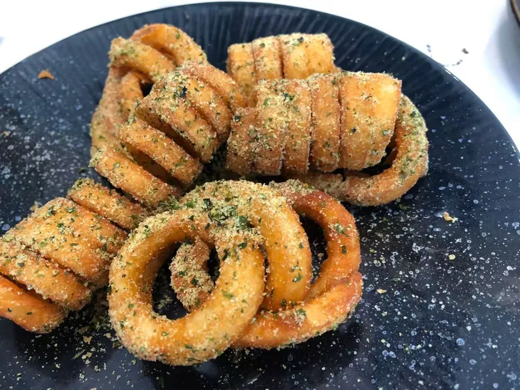 闽乐心冷冻薯圈1kg6包圈圈薯薯条西餐咖啡厅油炸小吃半成品