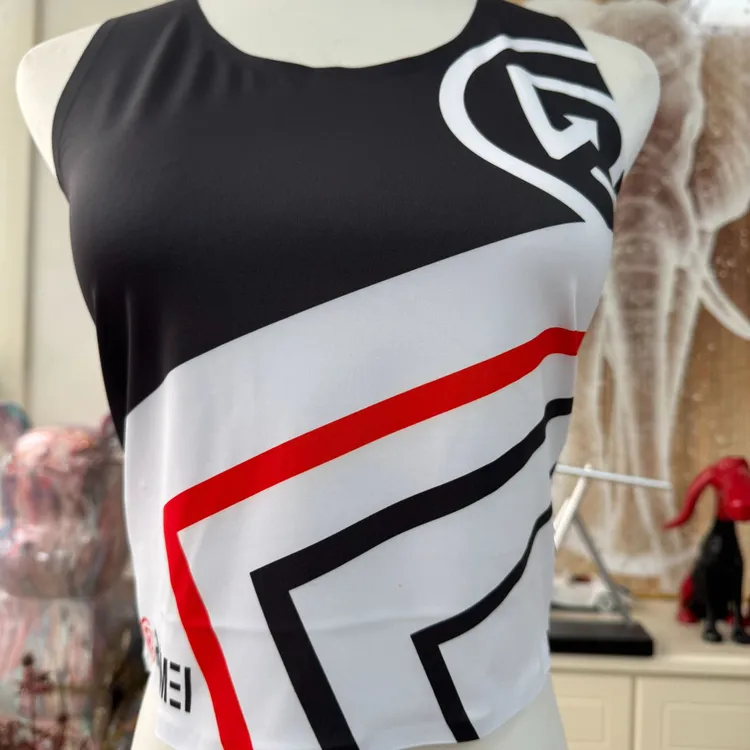 {健身娇专属}冉玫3.0女士无痕夏季背心薄款无袖修身短款打底背心