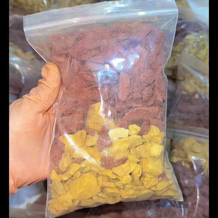 两种混合碎土  金黄土 那拉提红土 装好的选不了