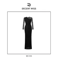 DECENT MISS轻奢法式经典优雅巴黎时尚连衣裙DX-3936