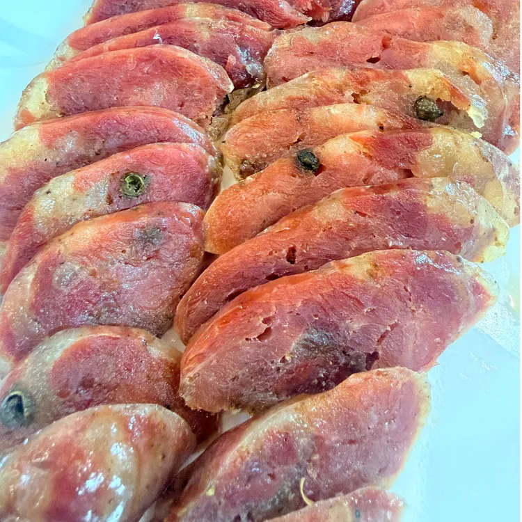 五香麻辣香肠老工艺手工制地道川味散养土猪肉非烟熏口感有层次感