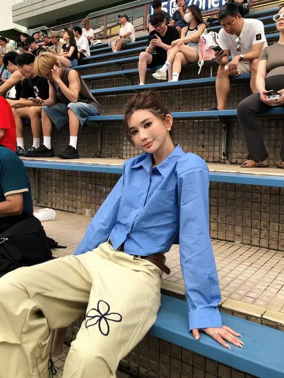 婉君【澳洲留学生】秋季新款ins风高级感慵懒上衣衬衫LWJ23C3T529