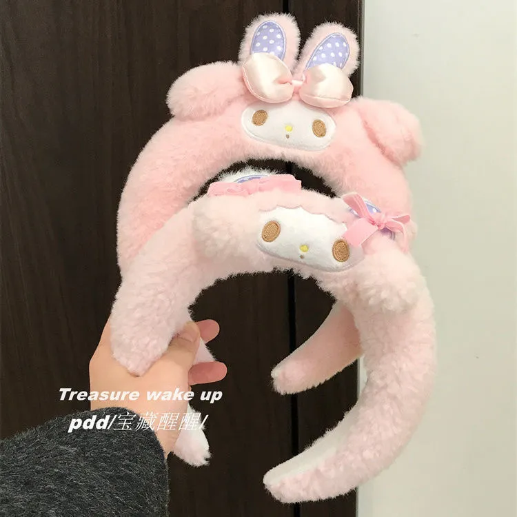 少女心超可爱美乐蒂卡通必爱诺发洗脸日系发卡萌发发饰美乐蒂发箍
