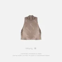 Meiying-“绒绒细语”慵懒感自由领无袖羊绒背心YA5QB026