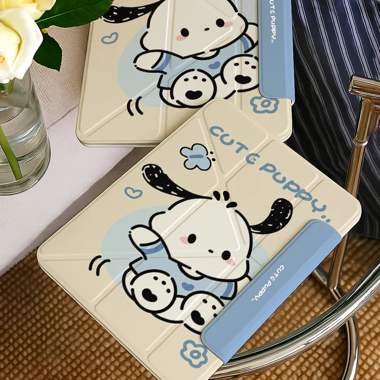 【百变搭扣狗】iPad11代平板壳oppo4pro华为Air12小米7保护套vivo5