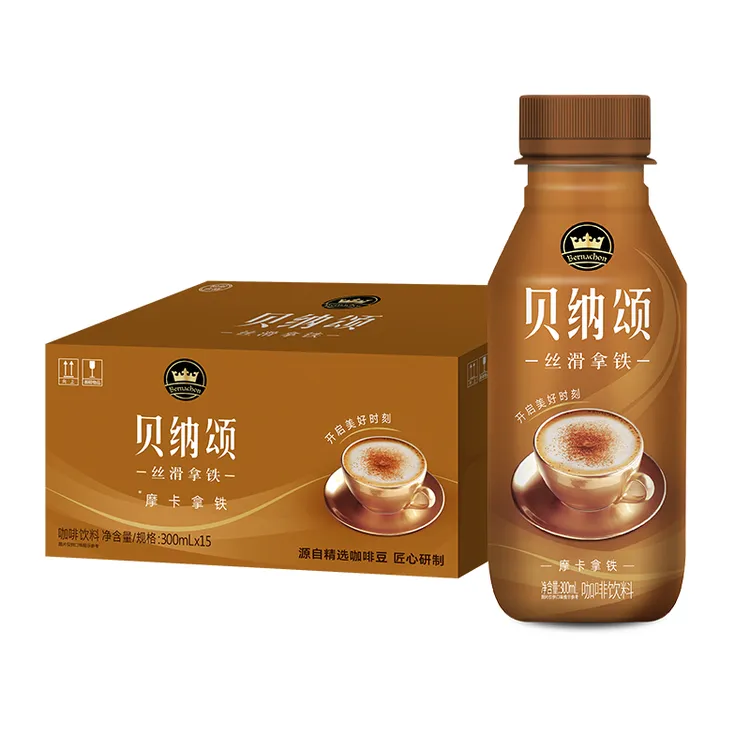 康师傅 贝纳颂摩卡拿铁300ml*15瓶 