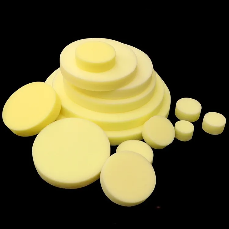 2cm 3cm小片刺身摆盘基座擦油印泥实验室试管烧杯吸水棉