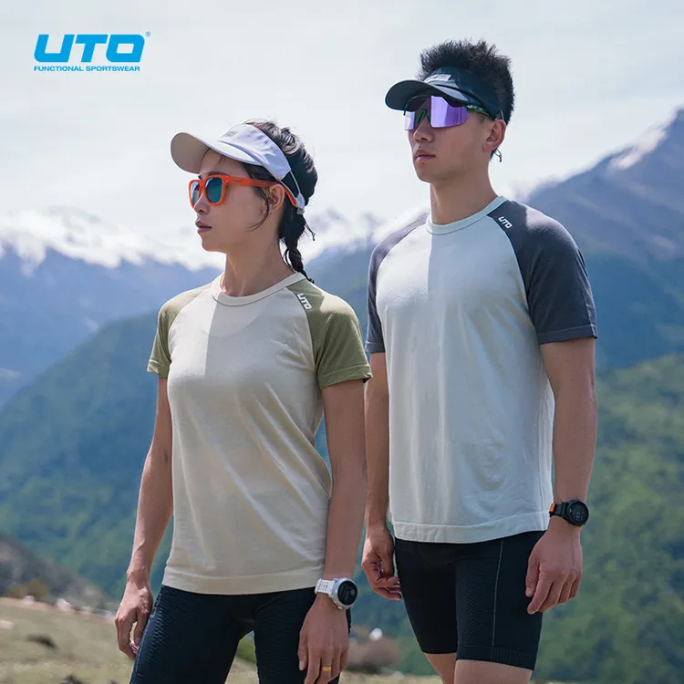 【石老师专属】UTO/悠途羊毛云柔速干短袖男女款户外运动夏季