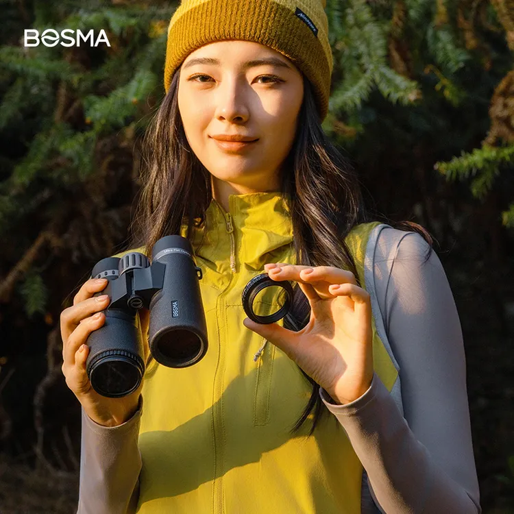 博冠BOSMA双筒望远镜乐观3代系列ED平场镜高清充氮防水大目镜视野
