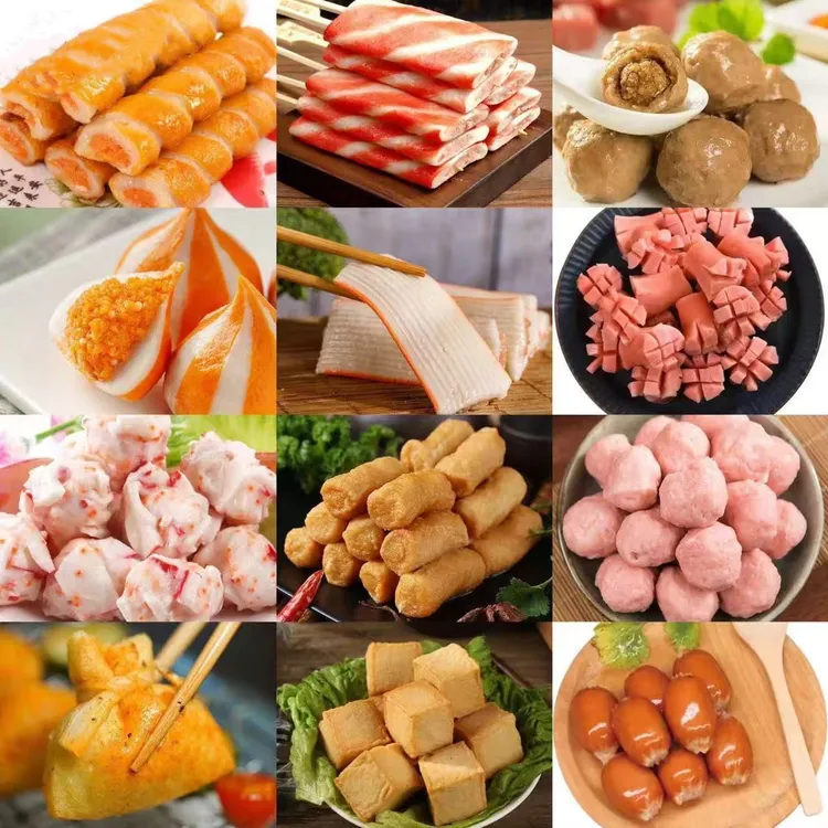 火锅食材混合装全套配菜肉丸关东煮麻辣烫便利店食材烧烤火锅批发