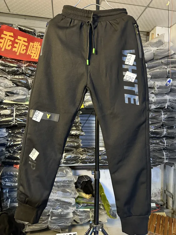 K秋冬季运动高腰加绒卫裤135-171高